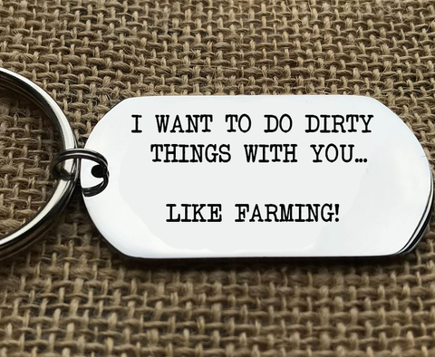 Farming Keyrings