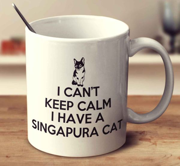 I Can't Keep Calm I Have A Singapura Cat