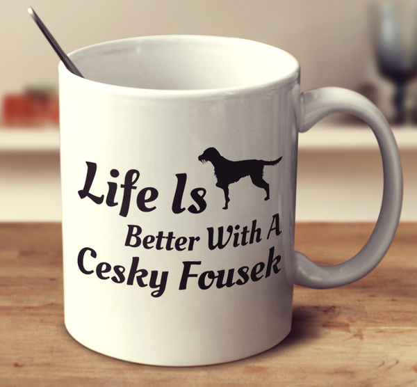 Life Is Better With A Cesky Fousek