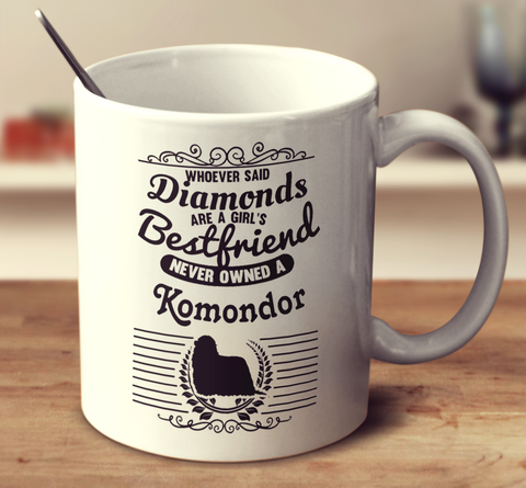 Whoever Said Diamonds Are A Girl's Bestfriend Never Owned A Komondor