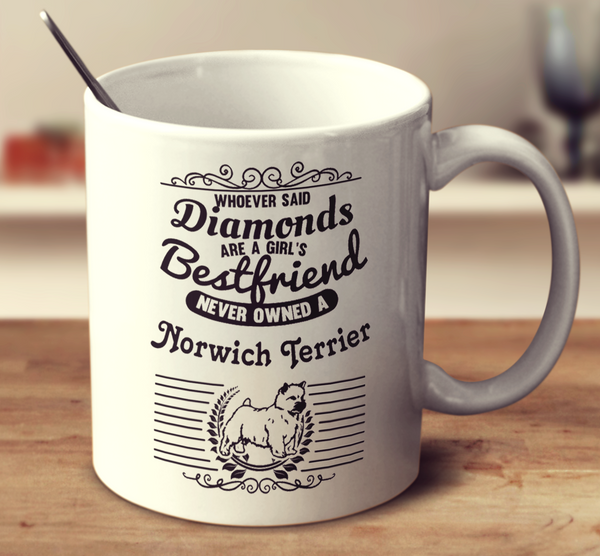 Whoever Said Diamonds Are A Girl's Bestfriend Never Owned A Norwich Terrier