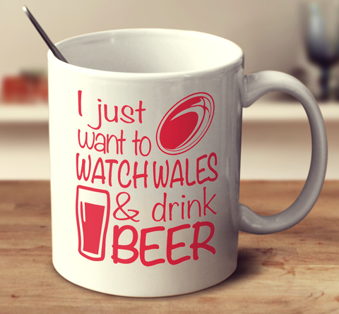 I Just Want To Watch Wales And Drink Beer
