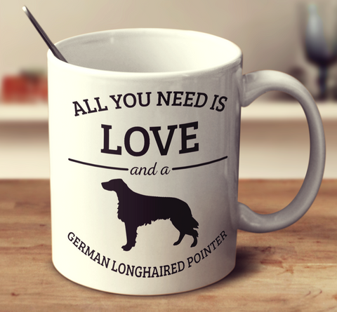 All You Need Is Love And A German Longhaired Pointer