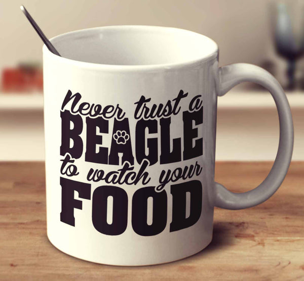 Never Trust A Beagle To Watch Your Food