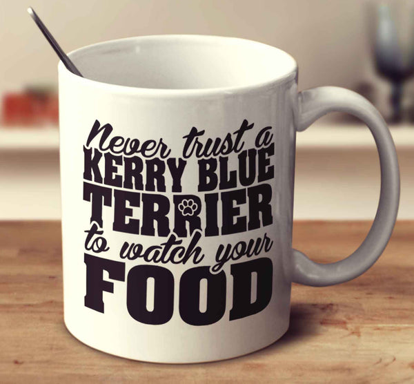 Never Trust A Kerry Blue Terrier To Watch Your Food
