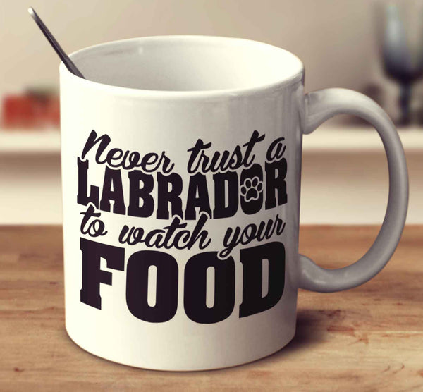 Never Trust A Labrador To Watch Your Food