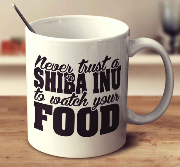 Never Trust A Shiba Inu To Watch Your Food