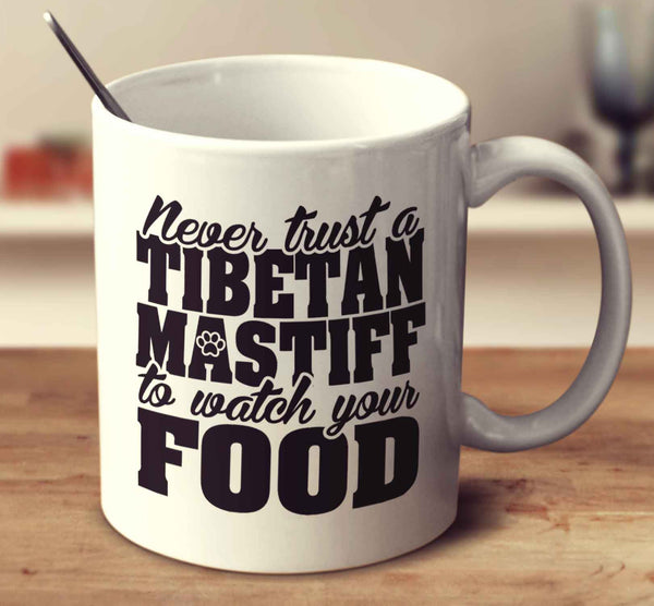 Never Trust A Tibetan Mastiff To Watch Your Food