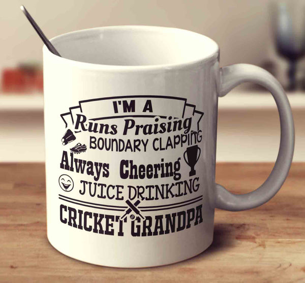 Always Cheering Cricket Grandpa