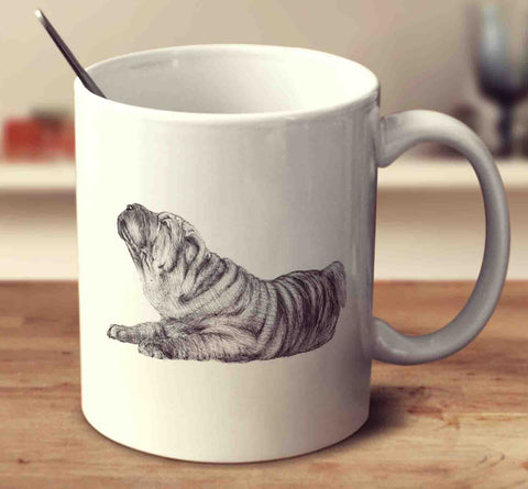 Chinese Shar-Pei Sketch