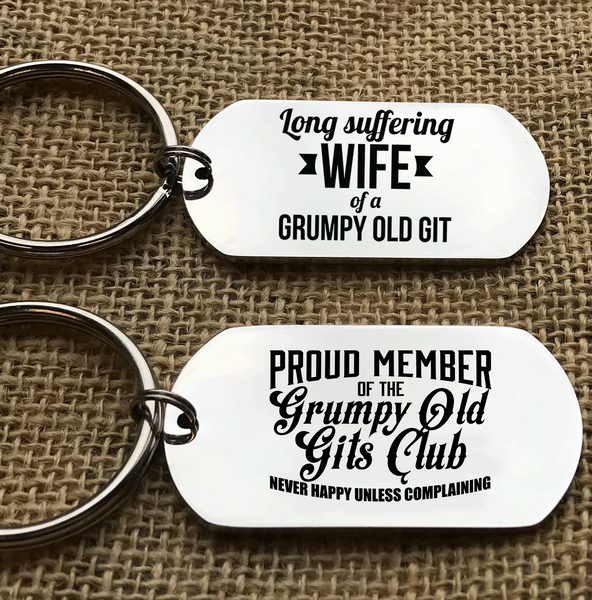 Husband & Wife Keyrings