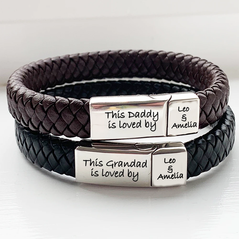 Grandad Personalised Bracelet Offer