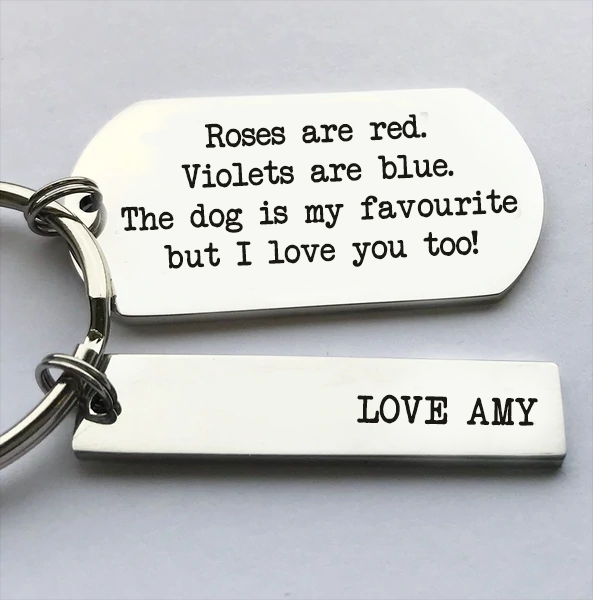 The Dogs My Favourite Keyring