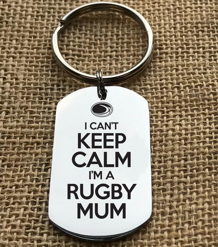 Ruby Key Rings Rugby Keyrings