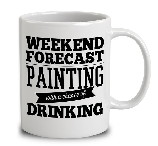 Weekend Forecast Painting With A Chance Of Drinking