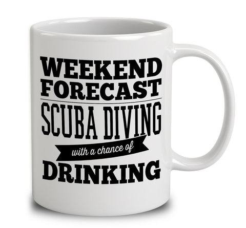 Weekend Forecast Scuba Diving With A Chance Of Drinking